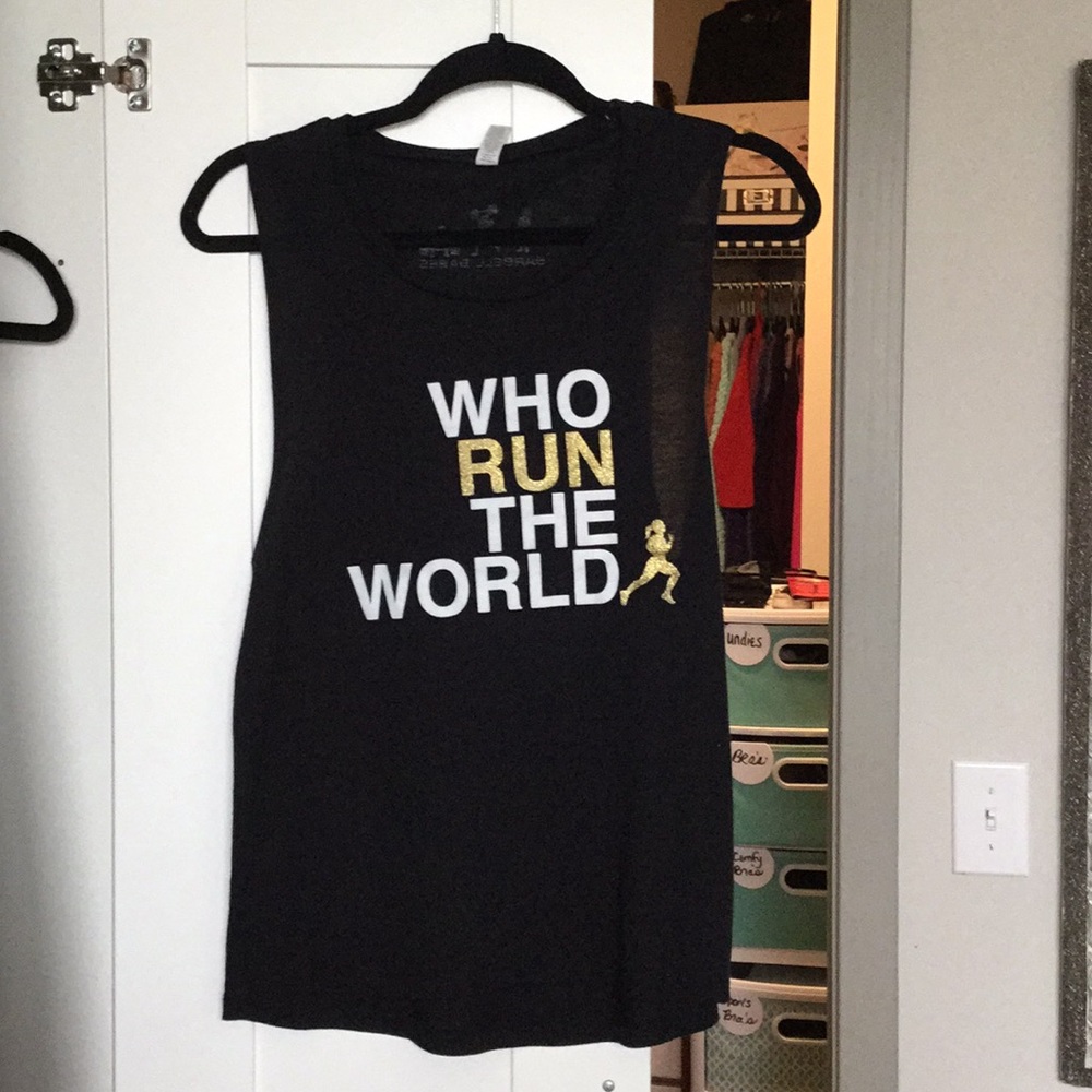 Barbell Babes Who Run The  World Tank